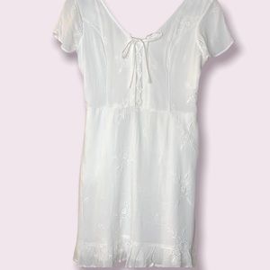 Hollister babydoll floral dress